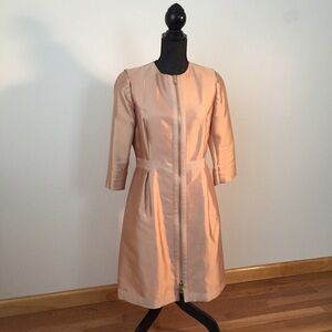 Shimmery silk & cotton cocktail dress size 6